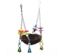 Bosiyrggrl Handcraft Nest Toys For Birds parrots To Play Bite Climb Bird Swing Toys