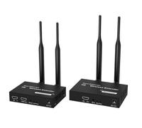 Bosiyrggrl HD Wireless Extender 200M 1080P -Compatible Transmission for Projector Video Output Extension for Laptop TV Monitor