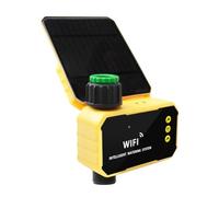 Bosiyrggrl Household WiFi Solar Irrigation Timer Smart APP Control Automatic Irrigation System Outdoor Water Timer Garden Tool
