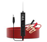 Bosiyrggrl Intelligent Circuit Analysis andDiagnostic Instrument Battery Diagnosis withScreen Car Circuit Tester V100 Probe Tester