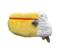 Bosiyrggrl Kawaii Pelican Plush Coin Purse Bag Stuffed Animal Pencil Bag Cute Cartoon Makeup Storage Bag for Kid Birthday Gifts A