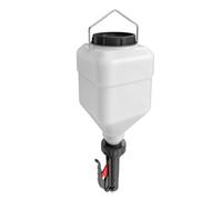 Bosiyrggrl Large Capacity 5.5L Hanging Sauce Dispenser for Mustard, Salad Ketchup, Mayonnaise Black