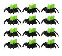 Bosiyrggrl LED Candle Light Spider Light for Home Bar Haunted House Halloween Decoration Horror Props A