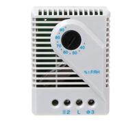 Bosiyrggrl Mechanical Hygrostat Humidity Controller Connect Fan Heater for Cabinet MFR012