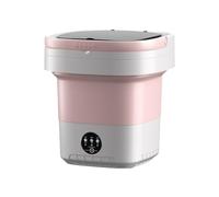 Bosiyrggrl Mini Folding Washing Machine 12L Capacity Automatic Home Portable Multifunction Baby Underwear Washing Machine Easy to Use UK Plug C