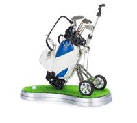 Bosiyrggrl Mini Golf Pen Holder Desktop Decoration Golf for Men Golfers for Men Office Supplies Decor with Pen Easy Install Easy to Use Blue