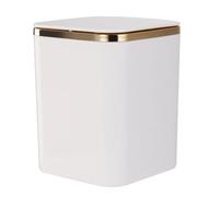 Bosiyrggrl Mini Trash Can Desktop Trash Basket Household Desktop Plastic Trash Can Office Supplies Trash Can Sundries Bucket Box