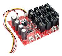 Bosiyrggrl Motor Controller,PWM DC Motor Speed Controller 10-50V 60A High Power HHO RC Driver PWM Controller Module