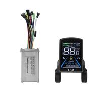 Bosiyrggrl Mountain Bike Lithium-Ion Power Conversion Parts S-100 Color LCD Meter with Tri-Mode 17A Controller Set
