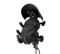 Bosiyrggrl New Handlebar Mount 15W Wireless Charging Shockproof Bike Cellphone Support Anti-Theft Mobile Phone Mount Waterproof