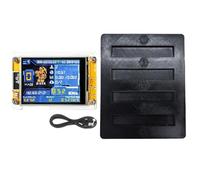 Bosiyrggrl NMMiner ESP32 Upgraded 2.8" Smart Display 852KH/S Hashrate Miner Bitcoin Compatible Solo Mining for Crypto Lottery with Stand