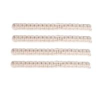 Bosiyrggrl Nordic Wind Curtain Bandage Hand-Woven Ever-Changing Cotton Rope Curtain Tie Woven Curtain Cable Ties Thick Creamy White