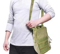 Bosiyrggrl Outdoor Cycling Bag Storage Pack Single Shoulder Crossbody Bag Mountain Bike Front Pack Equipment Bag Easy Install Easy to Use