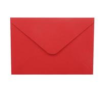 Bosiyrggrl Paper Business Card Envelopes Tiny Envelope Pockets 50 Colorful 13.5x18.5cm Count Mini Envelopes Dark Red