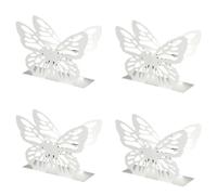 Bosiyrggrl Paper Towel Holder, Suitable for Restaurant Hotel Cafe, Dining Table Vertical Square Towel Holder Base White