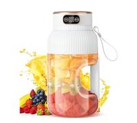 Bosiyrggrl Portable Juicer Blender, 40 Oz Multifunctional Portable Juicer Cup, USB Rechargeable Electric Blender for Home/Travel