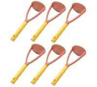 Bosiyrggrl Pressed Potato Masher Ricer Puree Juice Maker Potato Pusher Smooth Mashed Potatoes Crusher Fruit Tools Kitchen Brown