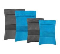 Bosiyrggrl Sand Remover for Beach Sand Removal Bag Powder Pouch Sand Remover Brush Beach Vacation Camping Essentials