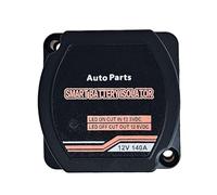 Bosiyrggrl Smart Dual Battery Isolator,12V 140A Voltage Sensitive Relay VSR, for All Automotive Land,RV Yacht Dual Battery Isolator