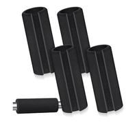 Bosiyrggrl Soft Buffer Tube Cover Pad Handle Covers NBR Rubber Foam Grip Wrap Roll 4 Pcs for Fitness Bicycle Handlebar