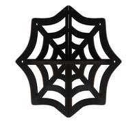 Bosiyrggrl Spider Web Floating Corner Shelf Gothic Halloween Decoration Wall Hanging Shelf Crystal Display Shelf Home Wall Decor