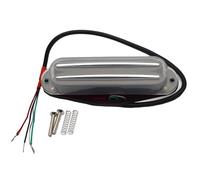 Bosiyrggrl Suitable for Electric Guitar Pickups, Six-String Electric Guitar Humbuckers, and Dual-Rail Blade Pickups,Transparent