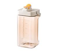 Bosiyrggrl Summer Drink Dispenser with Tap, Large-Capacity Juice Drink Dispenser, Cold Kettle with Faucet,As Shown 3.5L