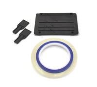 Bosiyrggrl Tape Splicing Set for Reel to Reel Tape Recorder- Includes Two Fixers& for Opening Cassette Tape Repair Block with