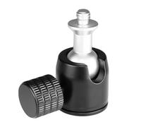 Bosiyrggrl Universal Mini Tripod Ball 1/4-20 Base Adapter Degree for Interface Stabilizer for Camera Replacement