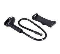 Bosiyrggrl Universal Mobile Phone Holder Flexible Arm 360 Mount Clip Gooseneck Tablet Holder Adjustable Tablet Holder Black