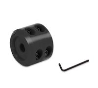 Bosiyrggrl Universal Winch Cable Rubber Stopper,High-Performance Cable Protection, Automobile Modification for Trucks Black