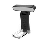Bosiyrggrl USB Clip Reading Light Folding Book Light Led Reading Light Portable Rechargeable Book Light 6 Brightness Dimmabl Black