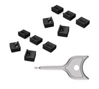 Bosiyrggrl USB Dust Plug 10PCS USB A Port Cover for Computer and Notebook USB Port Blocker Data Security Enhancement Port Protection