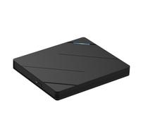 Bosiyrggrl USB3.0 Type-C 7 in 1 External CD DVD RW Optical Drive Tray Type DVD Burner Recorder Reader Player for Win 11/10