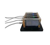 Bosiyrggrl V2 2.8-Inch Display 3840KH/S Solo Crypto Mining Machine Home Use BTC Bitcoin Lottery Miner with Stand