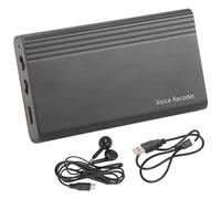 Bosiyrggrl Voice Activated Recorder Mini Digital Audio Dictaphone Professional Voice Activated Audio Recorder Easy to Use