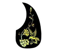 Bosiyrggrl Water Drop Type Guitar Pickguard Anti-Scratch Board PVC Classical Guitar Pickguard Anti-Scratch Board C