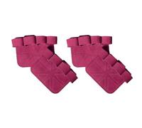 Bosiyrggrl Weightlifting Training Gloves to Protect the Palms of Men & Women'S Fitness Weightlifting Pull-Up Gloves Red