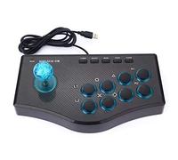 Bosiyrggrl Wired Game Controller Game Rocker USB Arcade Joystick USBF Stick for Computer PC Gamepad Gaming Console