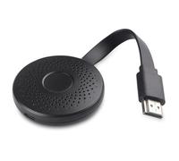 Bosiyrggrl Wireless Screen Projector 4K -Compatible Portable Live Screen Projector for Computers Mobile Phone IOS Andorid