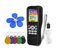 Bosiyrggrl X100 RFID NFC Smart Card Reader Writer +5XUID/CUID Keychain RFID Duplicator ID IC Card Programmer Encrypted Key Copier