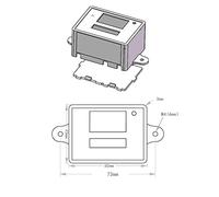 Bosiyrggrl XH-W3005 AC 110-220V 10A Digital Humidity Controller 0-99% RH Humidity Regulator with Humidity Sensor