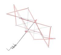 Bosiyrggrl Yarn Thread Fiber String Wool Winder Holder Umbrella Knitting Operated Swift Craft for Patchwork Sewing DIYAccessories,B