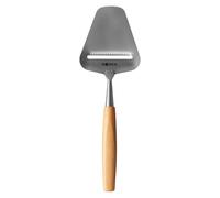 Boska cheese slicer Amigo/Slicer for mature and aged cheese/Ergonomic handle/Stainless steel/Beech wood/Non-stick thanks to BSF treatment/Also for slicing vegetables