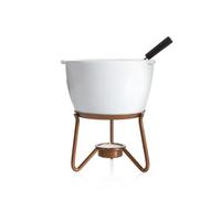 BOSKA Chocolate Fondue Pot Marie - Fondue Sets 2 to 4 Persons - Incl. Fondue Forks - Chocolate Fondue on Tea Light - 550 ml Volume for 400 gr Melted Chocolate