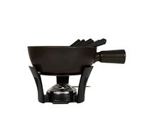Boska Fondue Set Nero L - Cheese Fondue - for 8 People - Dishwasher Safe - Fondue Sets - Black - 2,2 L