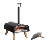 BOSKA Outdoor Pizza Oven Pro Pellet - Portable Pizza Ovens - Includes Pizza Stone - Pizza in 90s seconds - Wood Pellets - Outdoor Cooking - Includes Bottle Opener