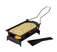 BOSKA Partyclette® ToGo Milano/Mini raclette/Raclette cheese set/Raclette Grill 2 persons/Portable/Non-Stick / 12.4"x3.4"x4.2