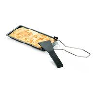 BOSKA Stainless Steel Cheese Barbeclette - Raclette Cheese Pan with Spatula - for Cooking, Baking, Grilling - Wedding Registry Items Small Kitchen Appliances for up to 4 Persons