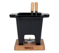 BOSKA Tapas 300ml Fondue Set in Black BOSKA Black